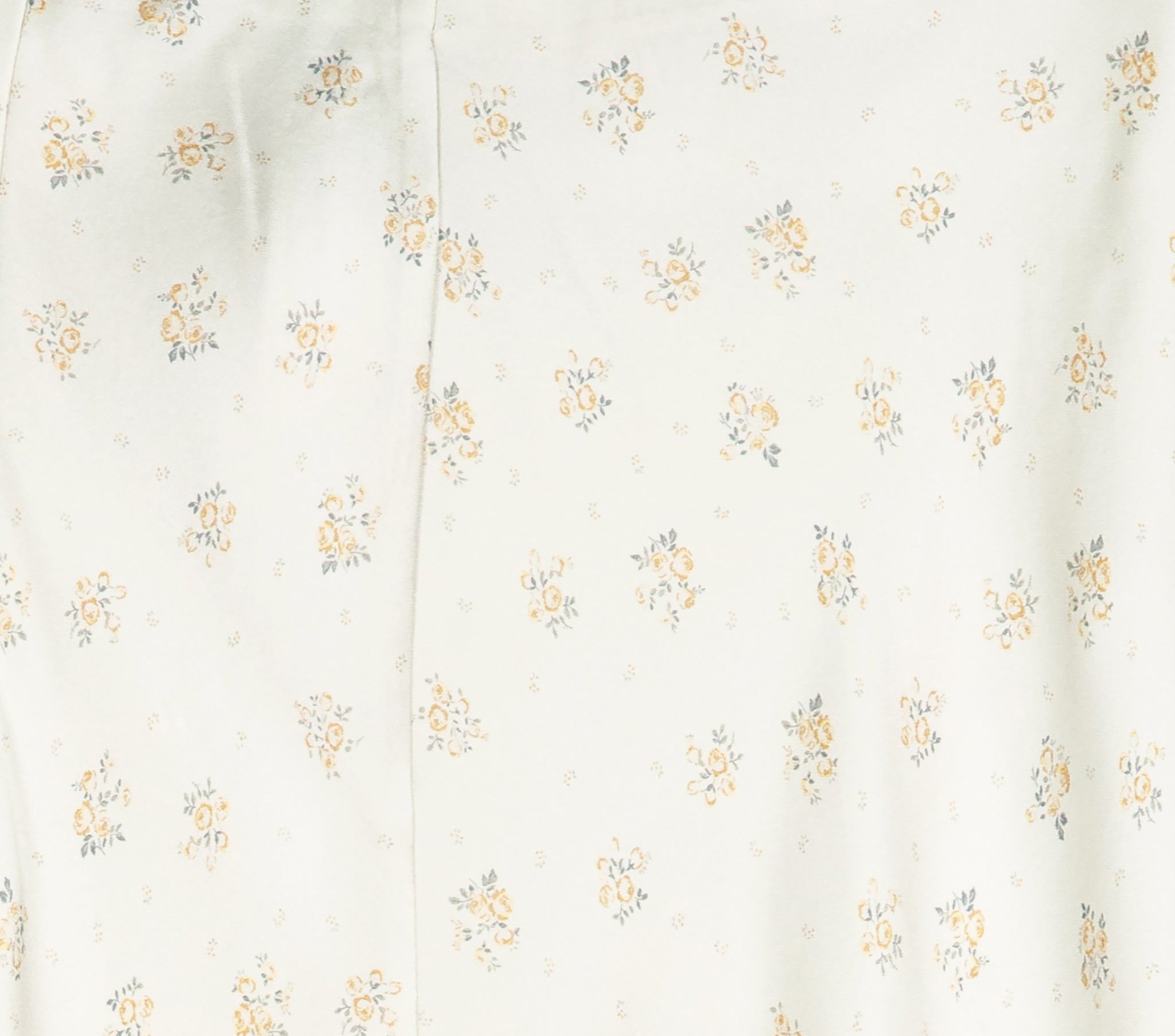 HMD -- CYPRESS DRESS -- WHITE & YELLOW O'HARA PRINT
