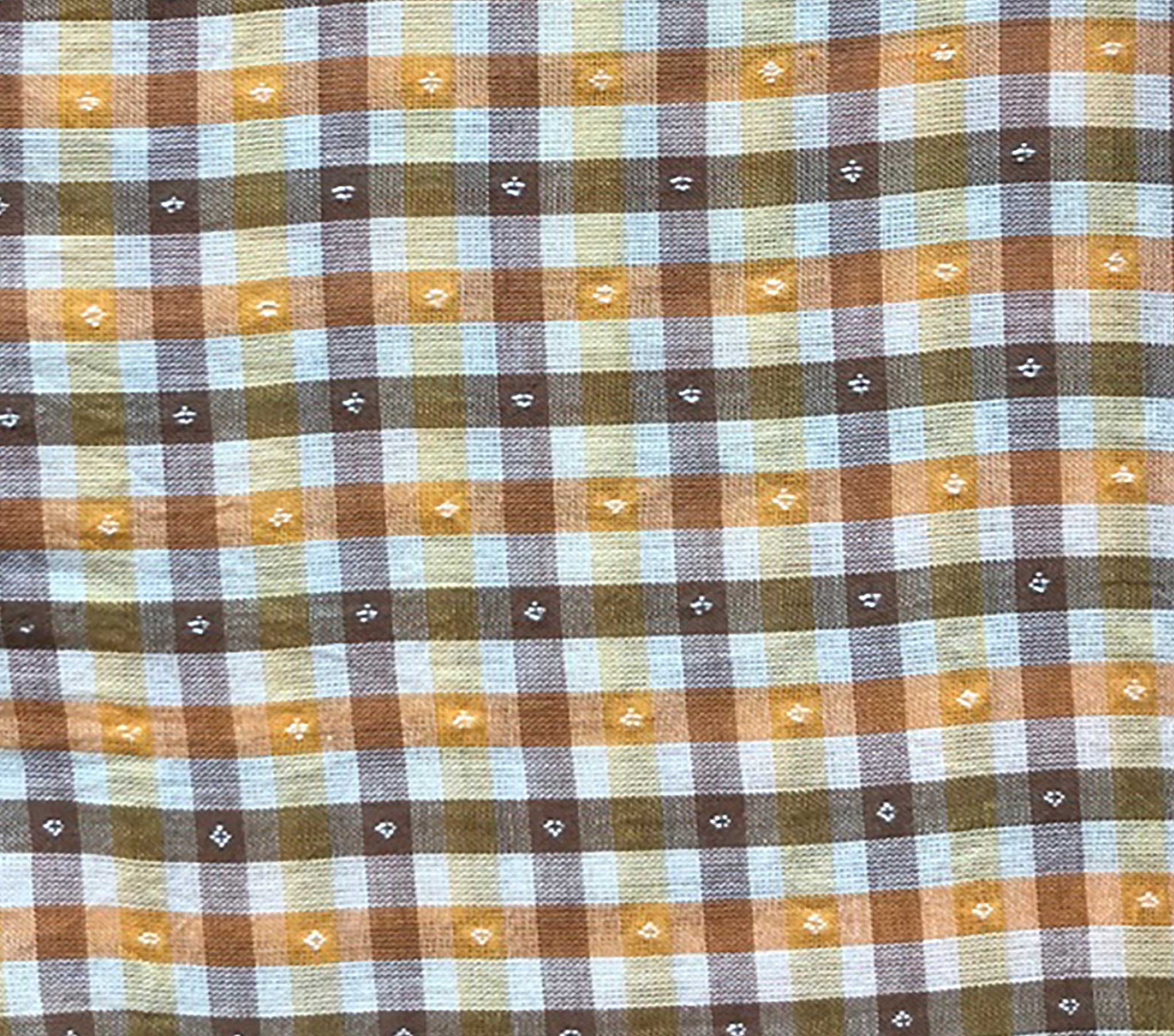 HMD -- SCARLET TOP -- ORANGE MERINGUE PLAID