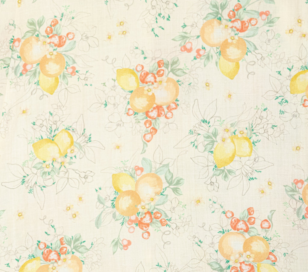 HMD -- NARCISSA TOP -- ORCHARD BOTANICAL PRINT