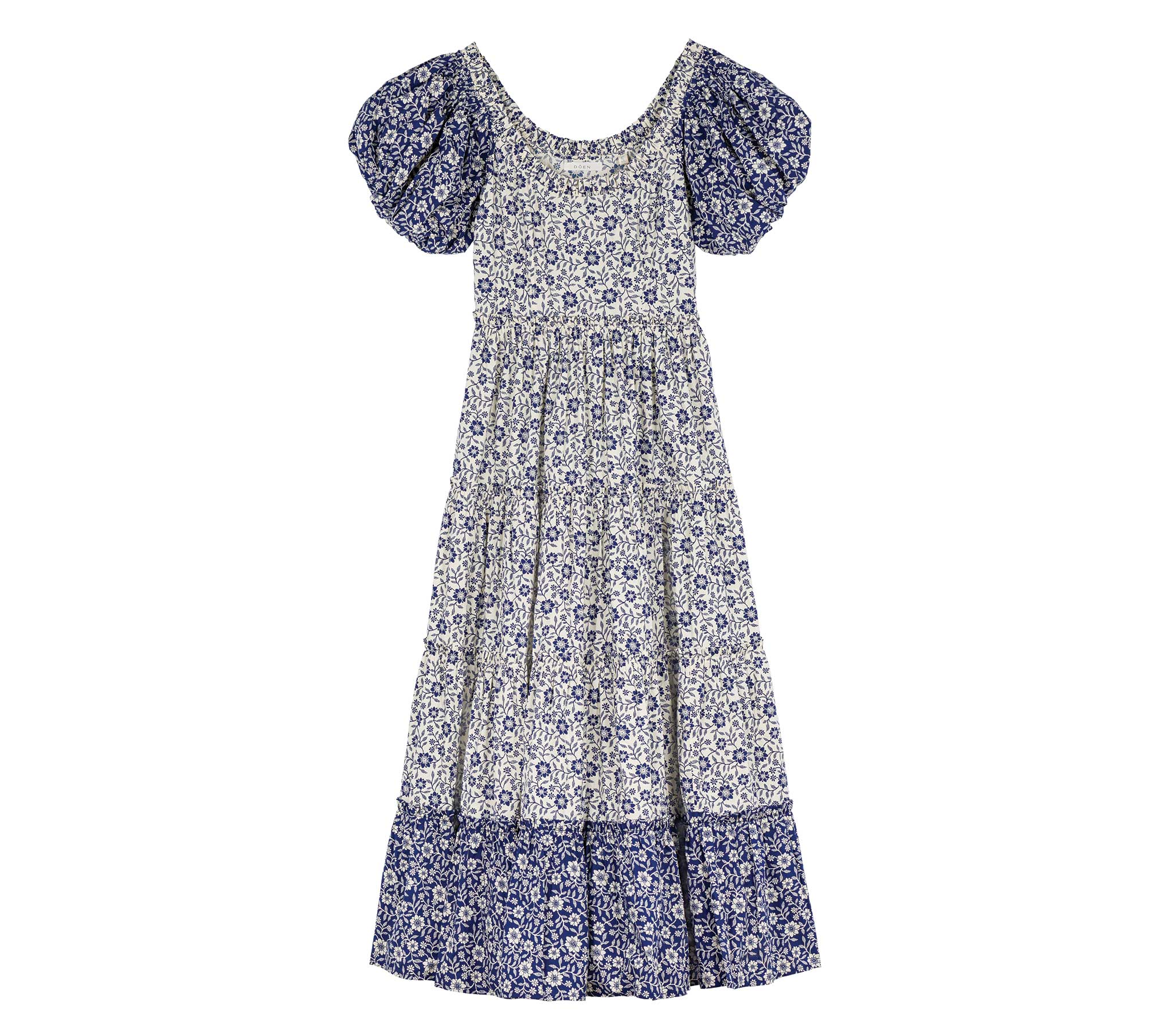 HMD -- SIMONETTA DRESS -- JESSAMINE CALICO PATCHWORK