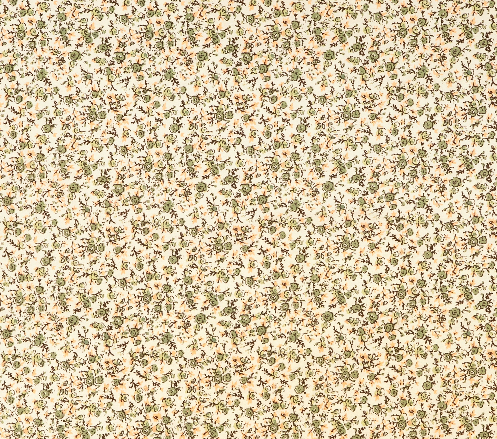 HMD -- APRIL TOP -- GREEN SUMMER NECTAR PRINT