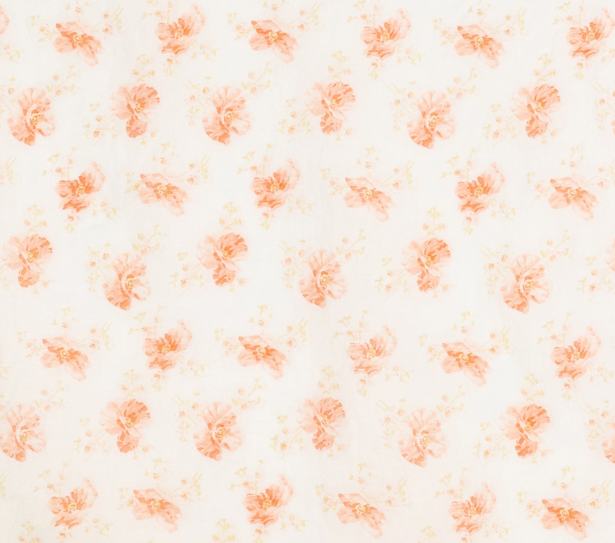 HMD -- ROSEBAY TOP -- WHITE POPPY PRINT